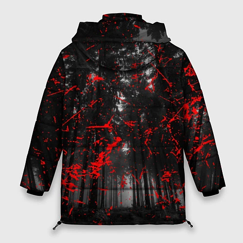 Женская зимняя куртка GHOSTEMANE / 3D-Черный – фото 2