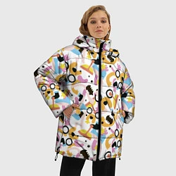 Куртка зимняя женская Время приключений Найди героя, цвет: 3D-светло-серый — фото 2