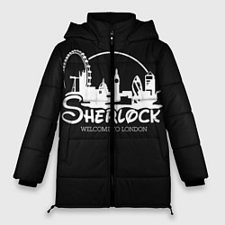 Куртка зимняя женская Sherlock, цвет: 3D-светло-серый
