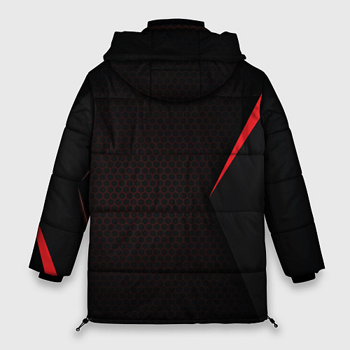 Женская зимняя куртка Mass Effect N7 / 3D-Черный – фото 2