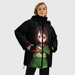 Куртка зимняя женская UNDERTALE, цвет: 3D-красный — фото 2