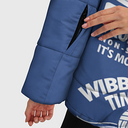 Куртка зимняя женская Doctor Who, цвет: 3D-черный — фото 2