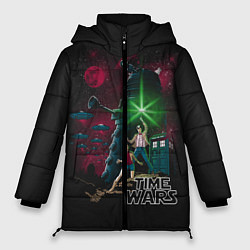 Куртка зимняя женская Time Wars, цвет: 3D-черный