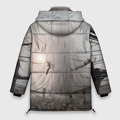 Женская зимняя куртка HALF-LIFE / 3D-Светло-серый – фото 2