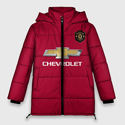 Куртка зимняя женская Lingard Manchester United, цвет: 3D-красный