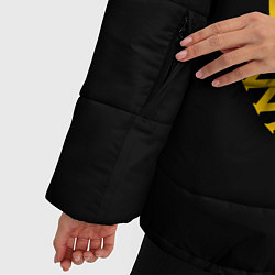Куртка зимняя женская GOLDEN STATE WARRIORS, цвет: 3D-черный — фото 2