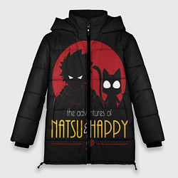 Куртка зимняя женская Хвост Феи Natsu i Happy, цвет: 3D-черный