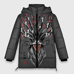 Куртка зимняя женская Princess Mononoke, цвет: 3D-черный