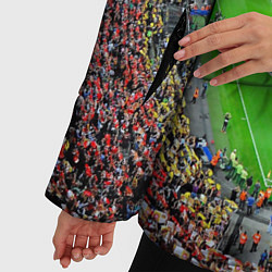 Куртка зимняя женская FC Liverpool, цвет: 3D-светло-серый — фото 2