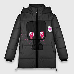 Куртка зимняя женская MINECRAFT, цвет: 3D-черный