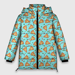Куртка зимняя женская Пицца, цвет: 3D-светло-серый