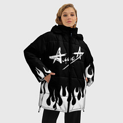 Куртка зимняя женская Алиса, цвет: 3D-черный — фото 2