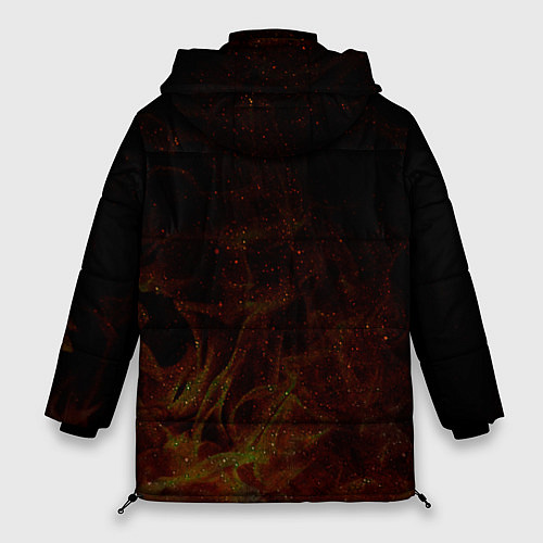Женская зимняя куртка Ювентус / 3D-Черный – фото 2