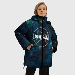 Куртка зимняя женская NASA, цвет: 3D-светло-серый — фото 2