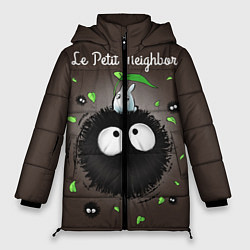 Куртка зимняя женская My Neighbor Totoro, цвет: 3D-светло-серый
