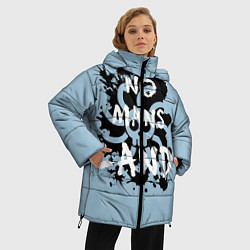Куртка зимняя женская One Piece No Mans Land, цвет: 3D-черный — фото 2