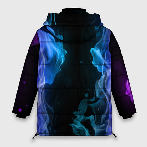 Женская зимняя куртка Brawl Stars LEON / 3D-Черный – фото 2