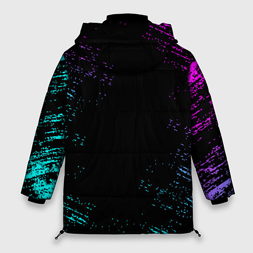 Женская зимняя куртка Brawl Stars SALLY LEON / 3D-Черный – фото 2