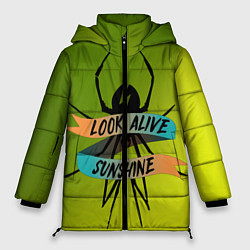Куртка зимняя женская Look alive sunshine, цвет: 3D-черный