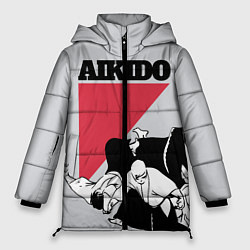 Куртка зимняя женская Aikido, цвет: 3D-черный