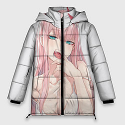 Куртка зимняя женская Ahegao, цвет: 3D-красный