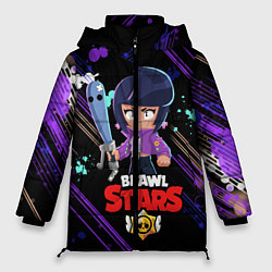 Куртка зимняя женская BRAWL STARS BIBI, цвет: 3D-черный