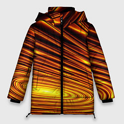 Куртка зимняя женская Золото, цвет: 3D-черный