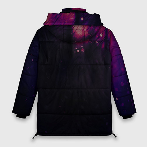 Женская зимняя куртка Ведьмак Witcher / 3D-Черный – фото 2
