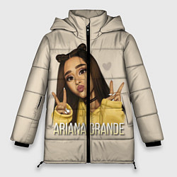 Куртка зимняя женская Ariana Grande Ариана Гранде, цвет: 3D-красный