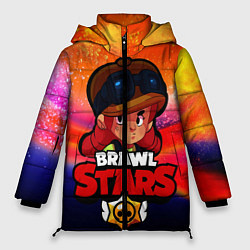 Куртка зимняя женская Brawl Stars - Jessie, цвет: 3D-черный