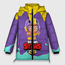 Куртка зимняя женская BRAWL STARS BEA, цвет: 3D-черный