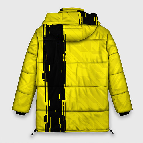 Женская зимняя куртка CYBERPUNK 2077 / 3D-Черный – фото 2