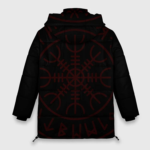 Женская зимняя куртка Один / 3D-Черный – фото 2