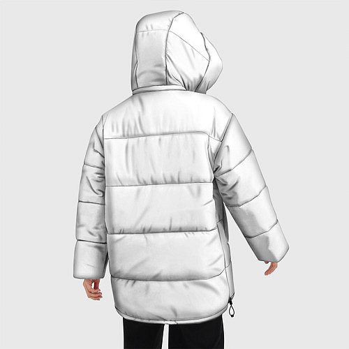 Женская зимняя куртка Лев / 3D-Светло-серый – фото 4