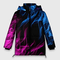 Куртка зимняя женская БИТВА ОГНЕЙ, цвет: 3D-черный