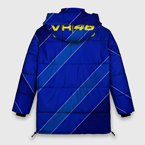 Женская зимняя куртка Valentino Rossi / 3D-Черный – фото 2