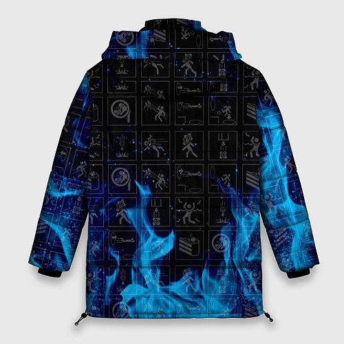 Женская зимняя куртка PORTAL / 3D-Черный – фото 2