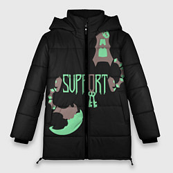 Куртка зимняя женская Support, цвет: 3D-светло-серый