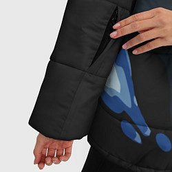Куртка зимняя женская League of Legends, цвет: 3D-черный — фото 2