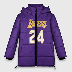 Куртка зимняя женская Los Angeles Lakers Kobe Brya, цвет: 3D-красный