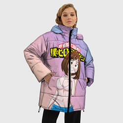 Куртка зимняя женская MY HERO ACADEMIA, цвет: 3D-светло-серый — фото 2
