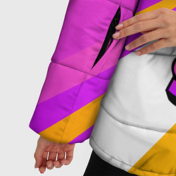 Куртка зимняя женская Brawl stars Sandy, цвет: 3D-черный — фото 2