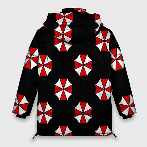 Женская зимняя куртка Umbrella Corporation / 3D-Черный – фото 2