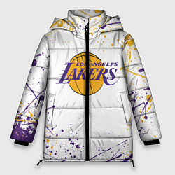 Куртка зимняя женская LA LAKERS, цвет: 3D-черный