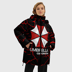 Куртка зимняя женская UMBRELLA CORP, цвет: 3D-черный — фото 2