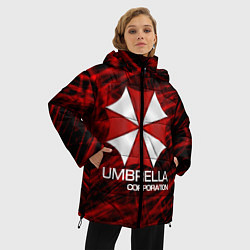 Куртка зимняя женская UMBRELLA CORP, цвет: 3D-черный — фото 2