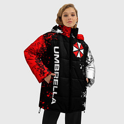 Куртка зимняя женская UMBRELLA CORPORATION, цвет: 3D-светло-серый — фото 2