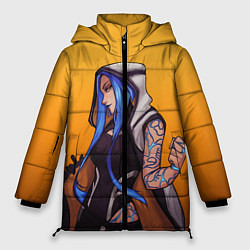 Куртка зимняя женская Maya, цвет: 3D-черный