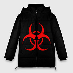 Куртка зимняя женская Plague inc, цвет: 3D-черный
