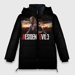 Куртка зимняя женская Resident Evil 3, цвет: 3D-черный